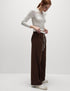 Marks & Spencer "Drawstring Wide Leg Trousers"